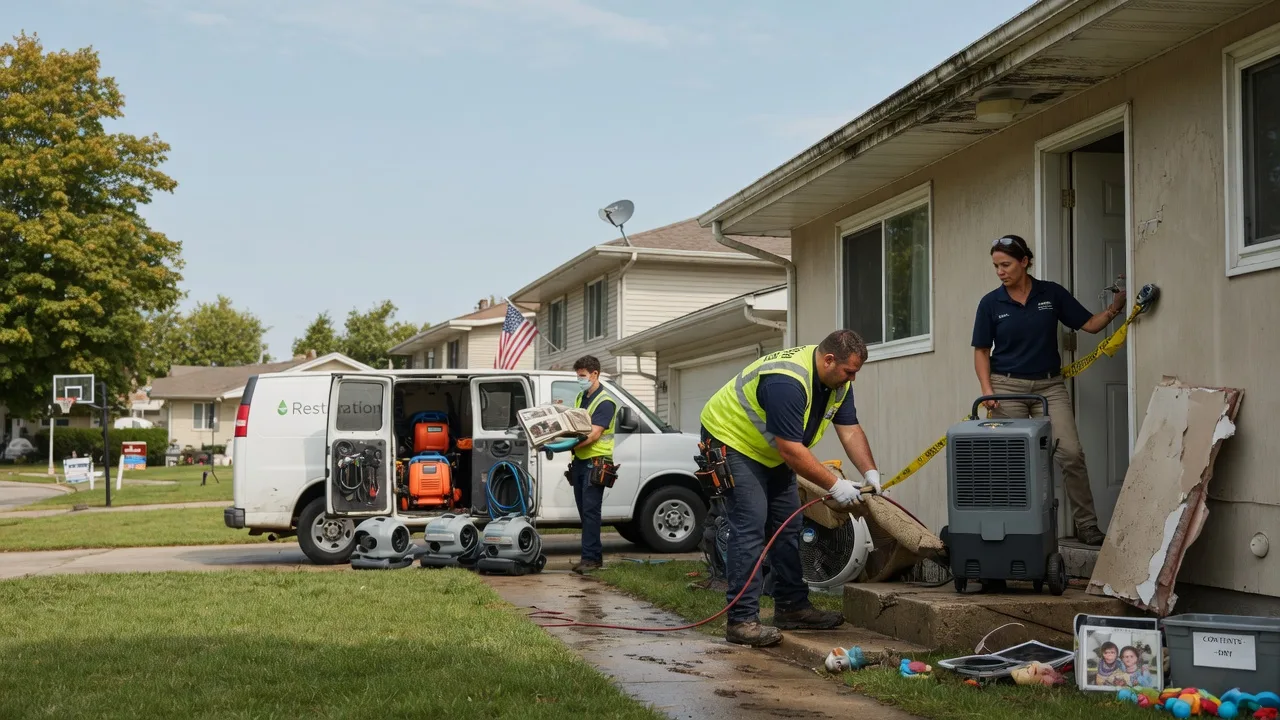 Water Damage Restoration in Monmouth, IL near me